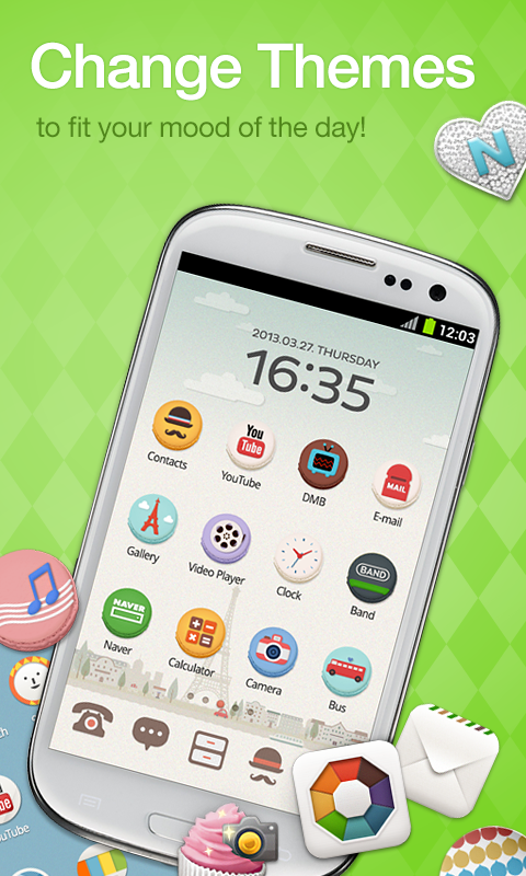 dodol Launcher - phone decor - screenshot