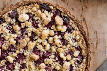 Raspberry Crumble Tart