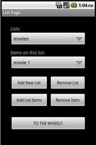 Decision Maker Screen 1