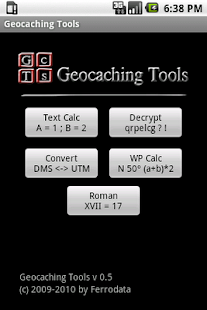 Geocaching Tools