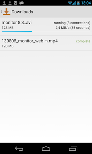 vGet (Stream, Download, DLNA) - screenshot thumbnail