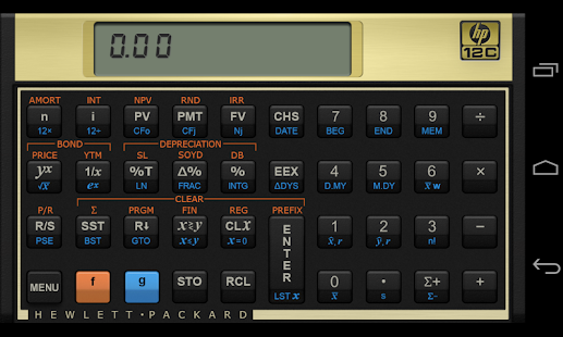 Free HP 12c Financial Calculator APK