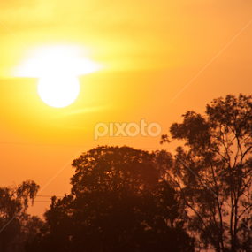 Clouds and Sunset by Amir Hameed - Landscapes Sunsets & Sunrises