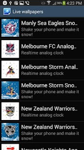 Manly Sea Eagles Snow Globe Screenshots 4