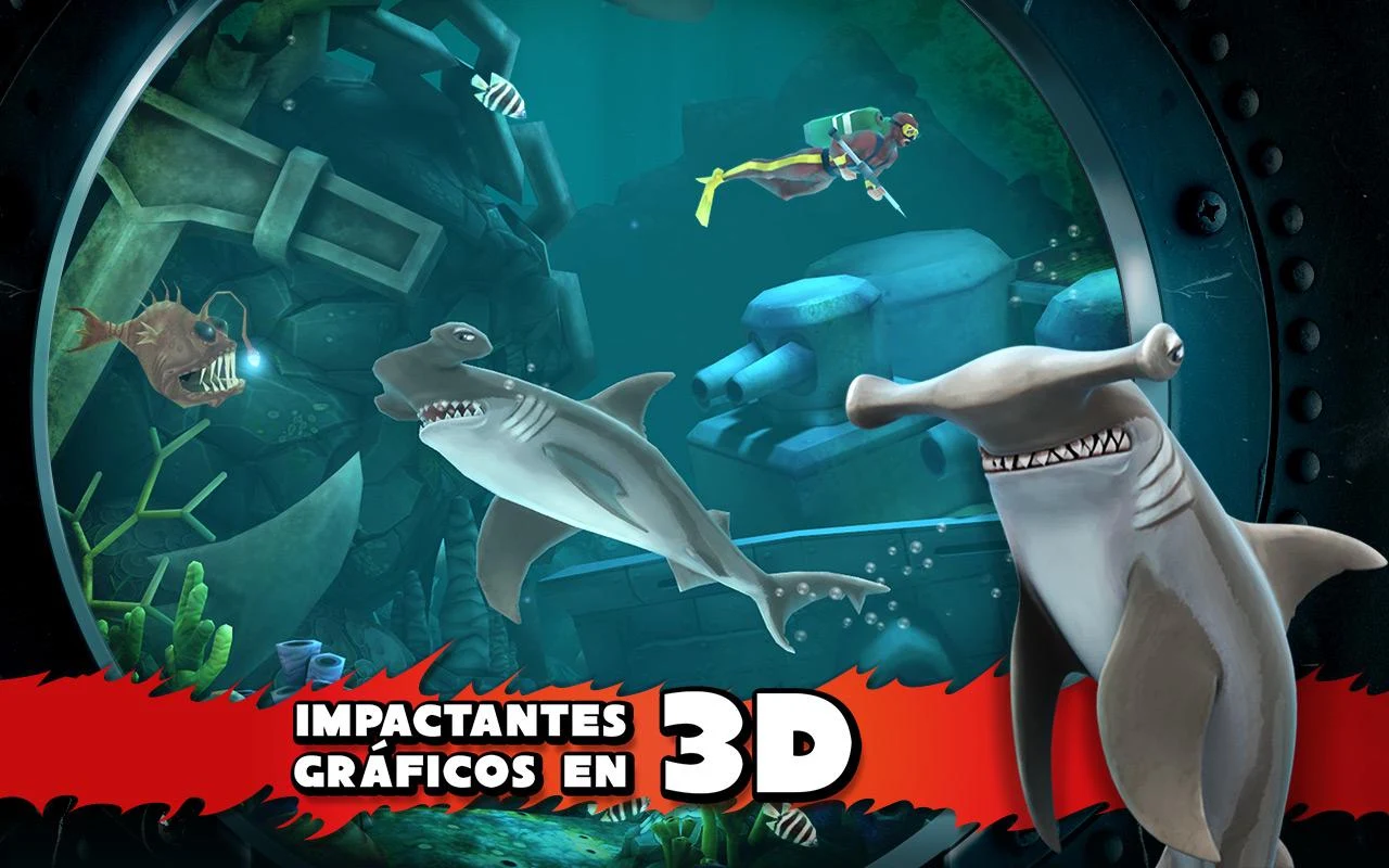   Hungry Shark Evolution: captura de pantalla 