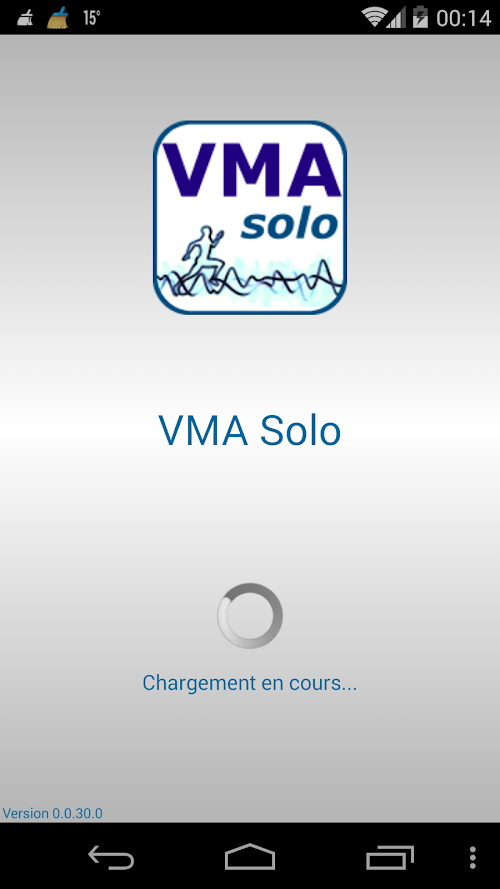 Android application VMA Solo screenshort