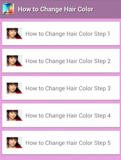 Magic Hair Color Tip