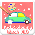 Kid Coloring Book HD logo