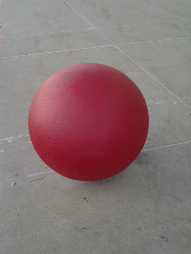 Symbolic Red Sphere
