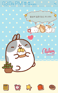 [Sale] Molang Ani Memo Widget