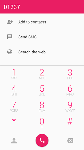 免費下載個人化APP|ExDialer Theme - Material Pink app開箱文|APP開箱王