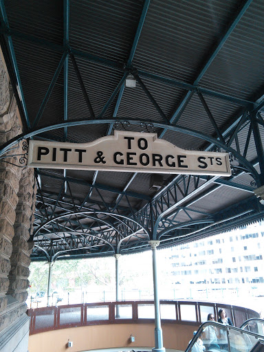 Vintage Sign at Central Station