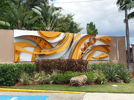Mural in Front of Caribbean University 
