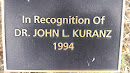 In Recognition of Dr. John L. Kuranz