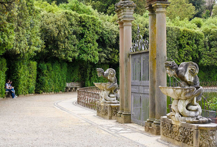 Boboli Gardens in Florence, Italy.