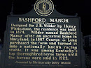 Bashford Manor Historical Marker
