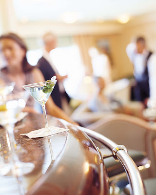 Crystal Cruises features the Crystal Cove Martini, the perfect drink for a perfect evening.