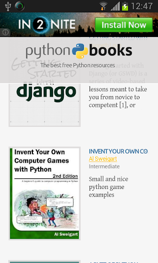 【免費書籍App】Python Books-APP點子