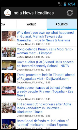 India News Headlines