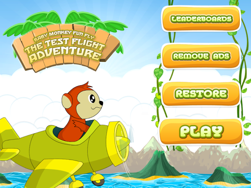 【免費家庭片App】Baby Monkey Fun Fly Adventure-APP點子