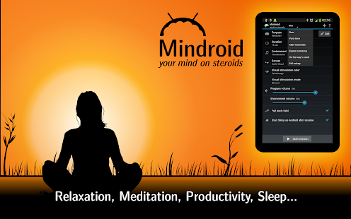 Mindroid v1.5.2 + Key + Sleep Lullaby Add-on Apk 1.8
