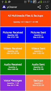 Cleaner for WhatsApp & Viber Screenshots 1