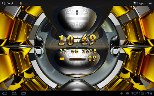 【免費生活App】Lotus Digital Clock Widget-APP點子