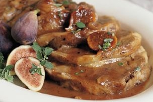Braised Lamb Shoulder with Figs