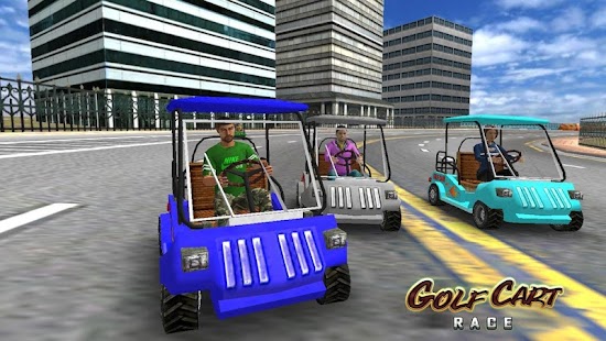 Golf Cart Race Golf Cart Race