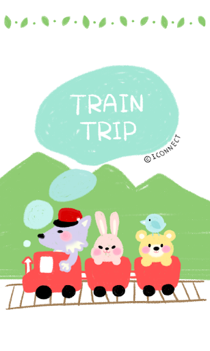 Train travel Go SMS theme