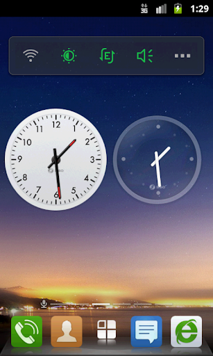 360 Clock Widget