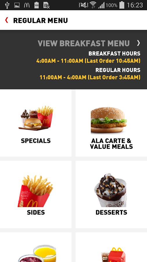   McDelivery Malaysia- screenshot 