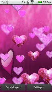 How to mod Pink Sparkle Hearts Live Varies with device unlimited apk for bluestacks