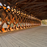 Sachs Covered Bridge by Nicolas Raymond -  