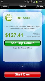 Cost2Drive Gas Calculator Screenshots 3