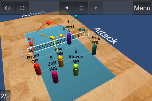 【免費運動App】Volleyball TactiX 3D-APP點子