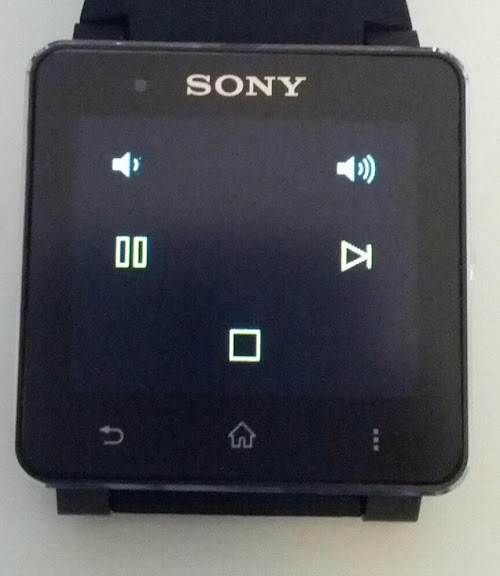 Android application Remote Control SmartWatch2 screenshort