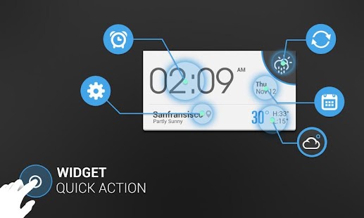download Widget Jam & Cuaca Langsung free