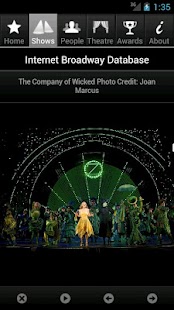 IBDB - Broadway Database - screenshot thumbnail