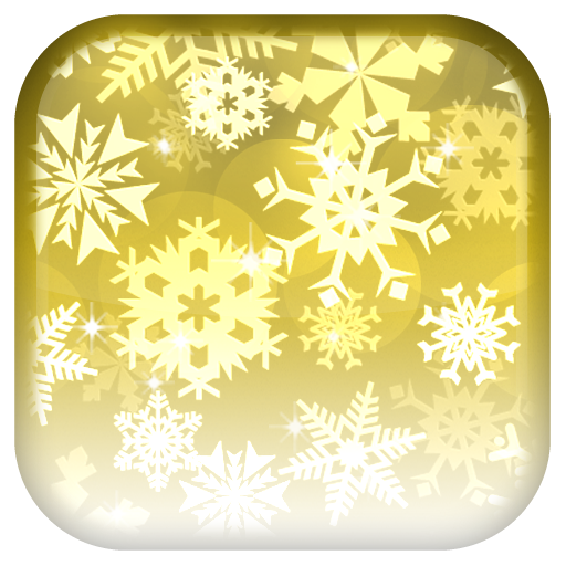 Xmas雪花動態桌布 LOGO-APP點子