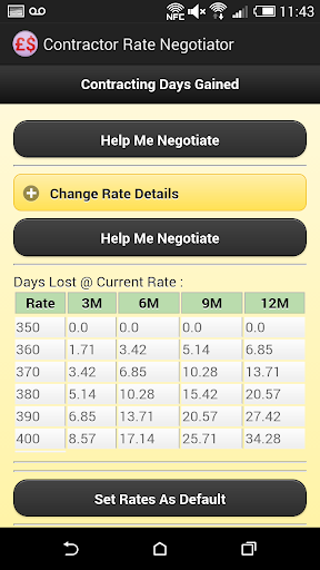 【免費工具App】Compare Contract Rate Calc.-APP點子