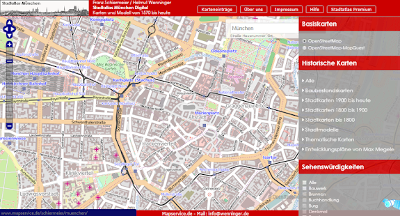 Munich history Mapper Screenshots 1