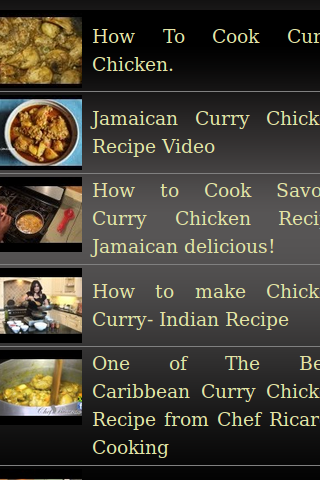 Curry Chicken Recipe in video