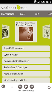 vorleser.net Screenshots 7