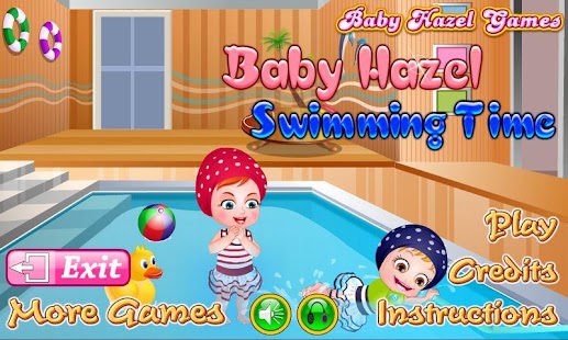 Baby Hazel Swimming Time Screenshots 1