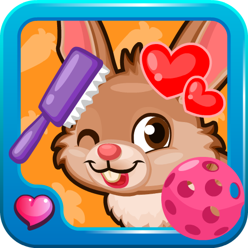 Cute Bunny Pet Care LOGO-APP點子