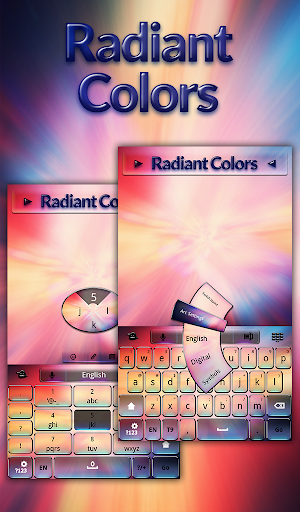 Radiant Colors Keyboard