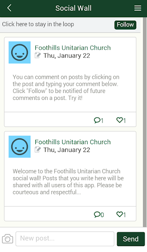 【免費生活App】Foothills Unitarian Church-APP點子