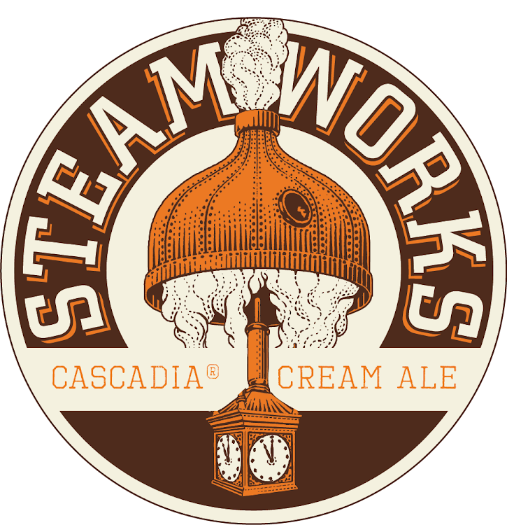 Logo of Steamworks Cascadia Golden Ale
