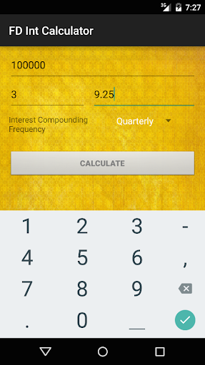 FD Interest Calculator